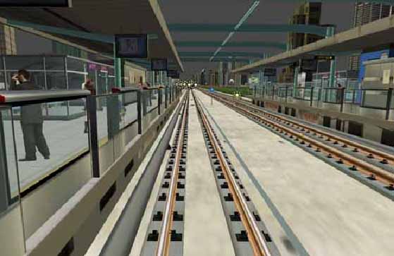 列車三維虛擬駕駛/Unity3D開發(fā)