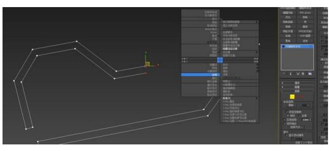 選中線(xiàn)，刪除多余的線(xiàn)