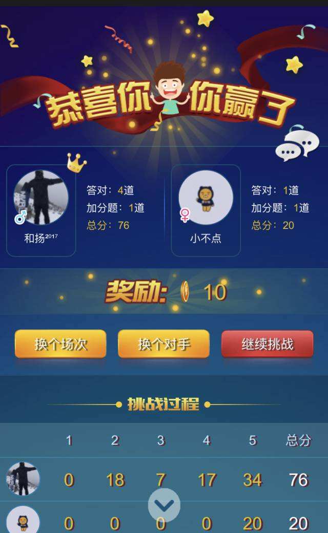互動游戲，詩詞大會互動游戲